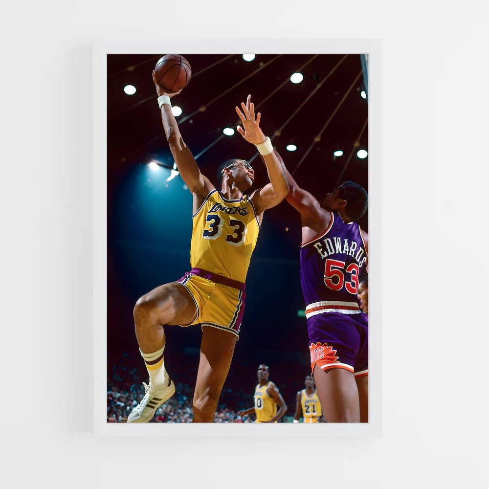Poster L'Envol de Kareem – affiche Basketball (vue 3)